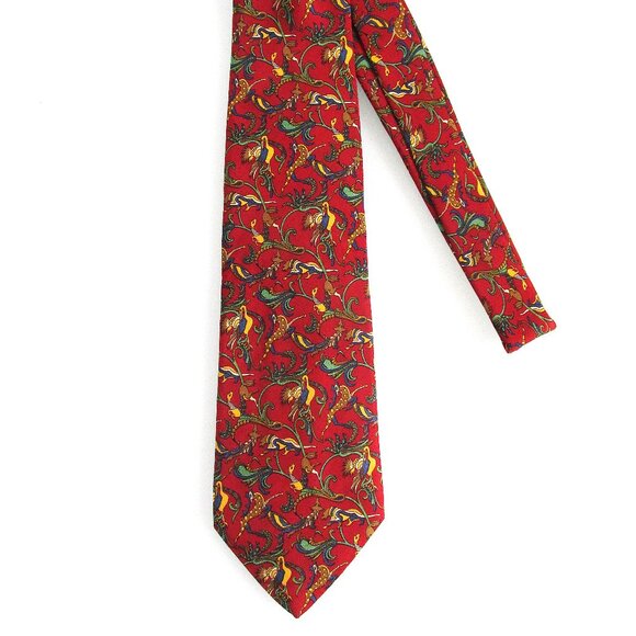 Salvatore Ferragamo Men's Silk Tie - Picture 1 of 5